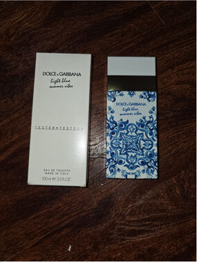 Dolce & Gabbana Light Blue Summer Vibes 3.3oz 100 ml Brand New in tester box